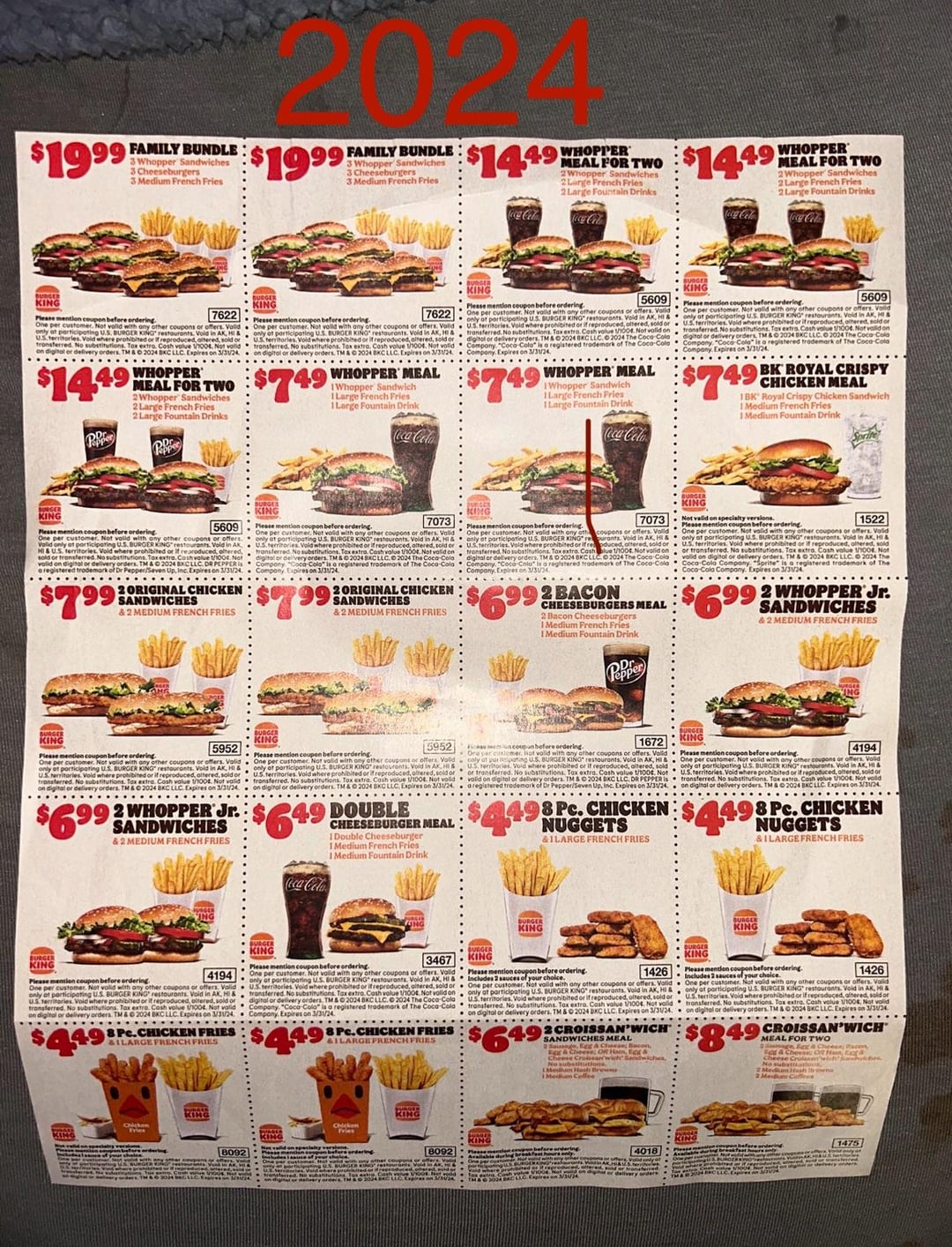Burger King Menu With Prices: Affordable Delights for Every Appetite